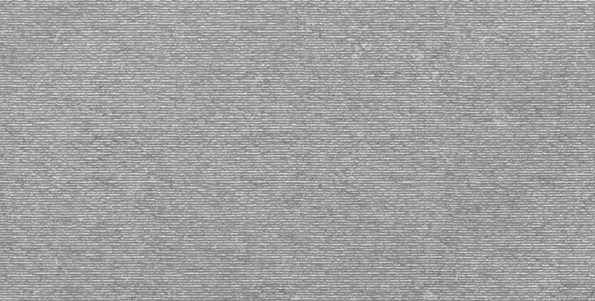 Stone effect decorative porcelain tile ABK Poetry Stone Carving Grey, 60x120 cm, 8.5 mm, matt