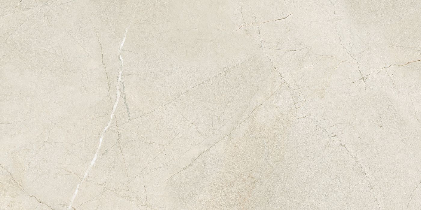 Marble effect porcelain tiles ABK Sensi 900 Pulpis Ivory, 60x120 cm, 8.5 mm, natural matt, slip-resistant R10