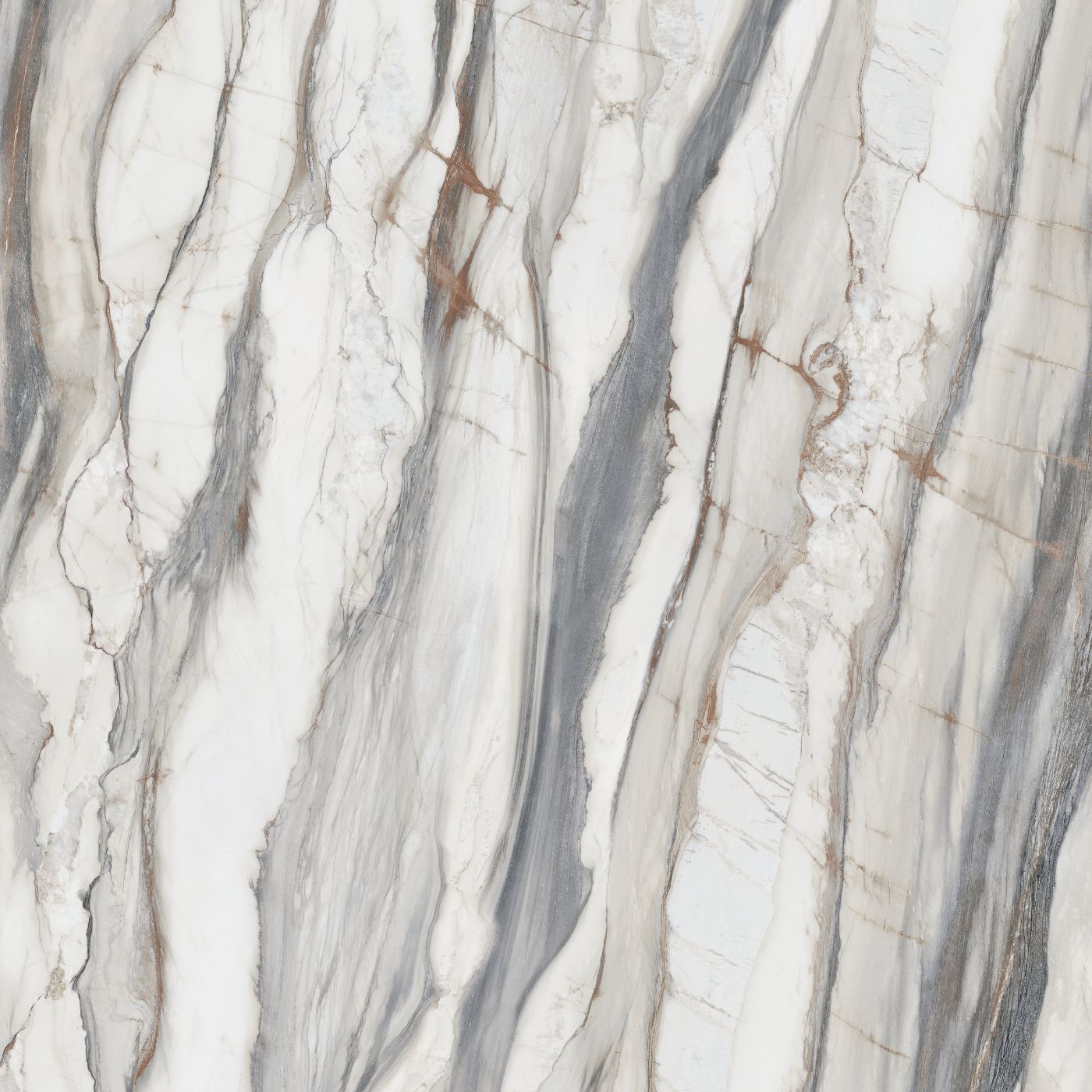 Marmorimustriga plaadid ABK Sensi 900 Oyster White 120x120 cm – plaat