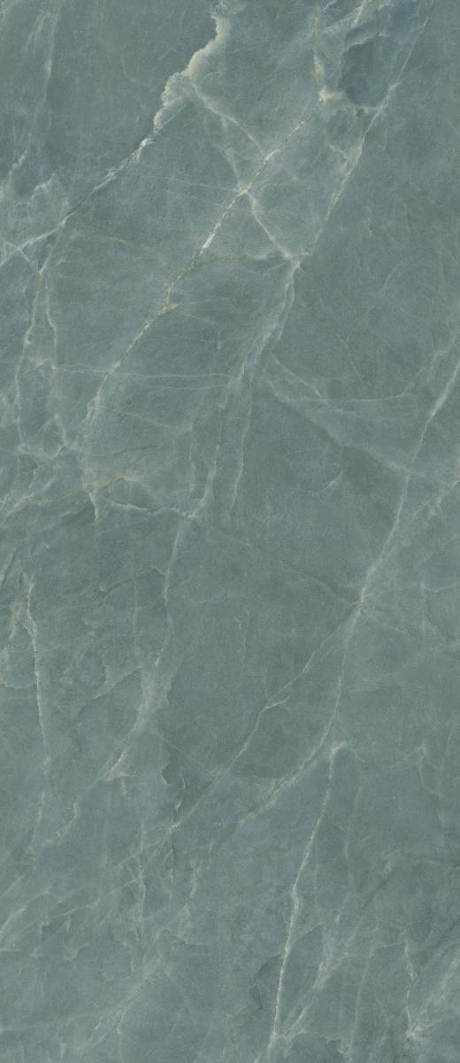 Marble effect large porcelain slab ABK Sensi Nuance Sea Green, 120x280 cm, 6 mm, polished 3D textured (lux 3D)