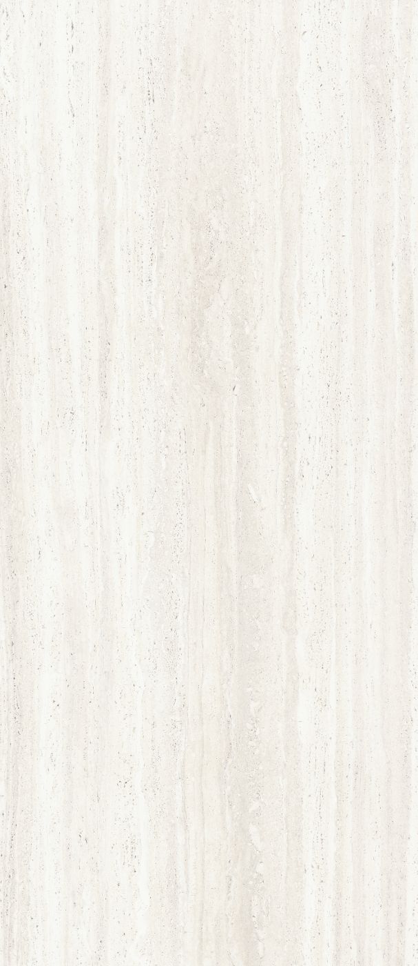 Stone effect porcelain slab ABK Sensi Roma White, 120x280 cm, 6 mm, natural matt, slip-resistant R10