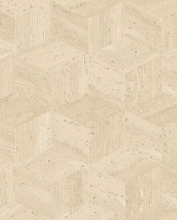 Stone effect decorative tile ABK Sensi Roma Cube Cream, 60x120 cm, 8.5 mm, matt