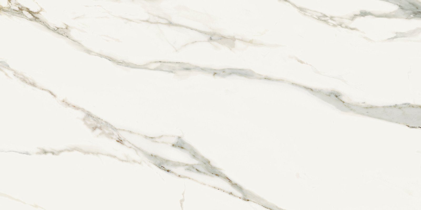 Marble effect porcelain tiles ABK Sensi Signoria Calacatta Michelangelo, 60x120 cm, 8.5 mm, polished (lux)