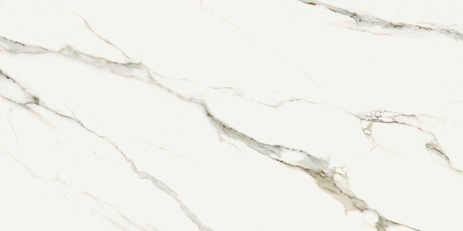 Marble effect porcelain tiles ABK Sensi Signoria Calacatta Michelangelo, 60x120 cm, 8.5 mm, polished (lux)
