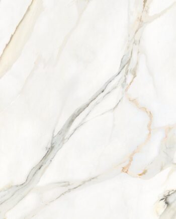Marble effect porcelain tiles ABK Sensi Signoria Calacatta Michelangelo, 60x120 cm, 8.5 mm, natural matt, slip-resistant R10
