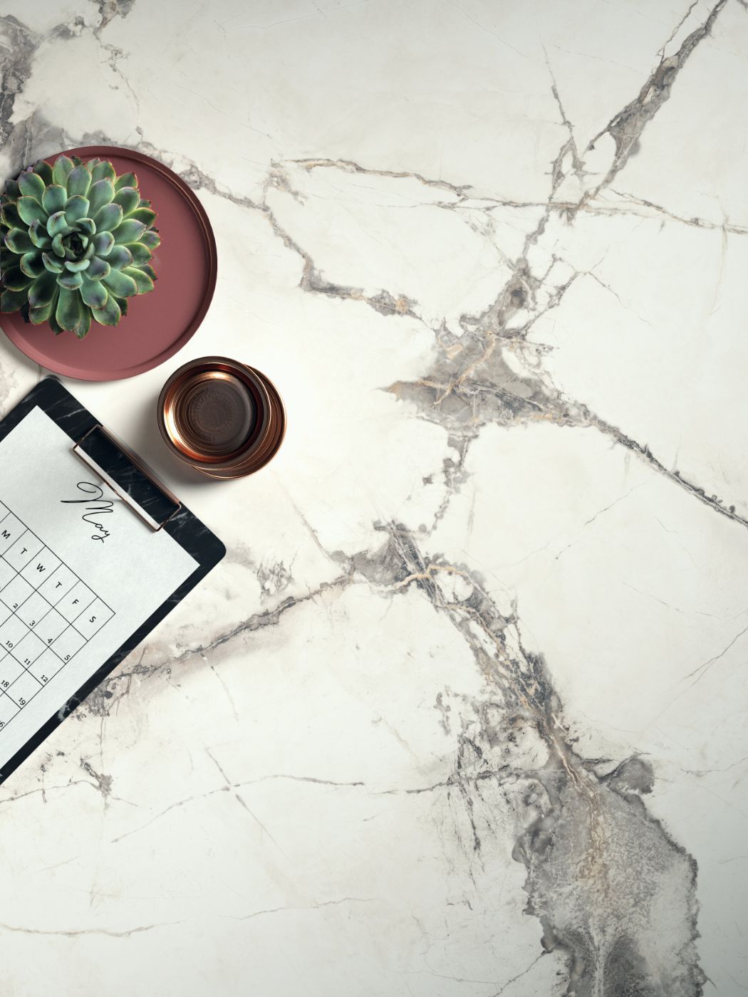 Marble effect porcelain tiles ABK Sensi Up Invisible Pearl, 120x120 cm, 8.5 mm, polished (lux)