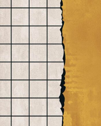 Patterned decorative porcelain tile ABK Wide&Style Uncover C, 60x120 cm, 8.5 mm, matt