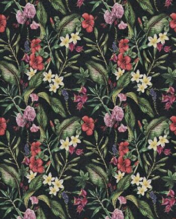 Patterned large porcelain decor slab ABK Wide&Style Tropicana, 120x280 cm, 6 mm, matt