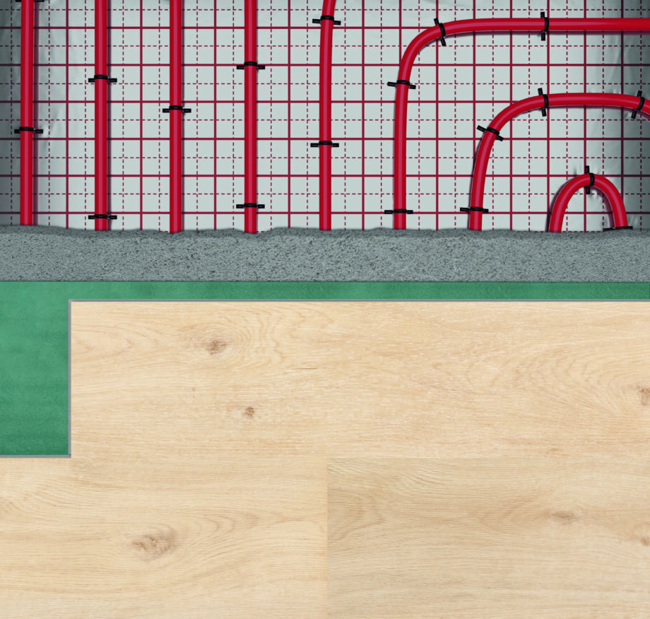 Underlay Floorify Performance for vinyl flooring and underfloor heating, 1.5 mm, 10 m² roll – view 3 Underlay Floorify Performance for vinyl flooring and underfloor heating, 1.5 mm, 10 m² roll – 3