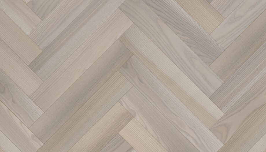 Ash Herringbone Flooring Esta Elegant Sandstone Original 700 mm extra matt lacquered – close-up Ash Herringbone Flooring Esta Elegant Sandstone Original 700 mm extra matt lacquered – 2