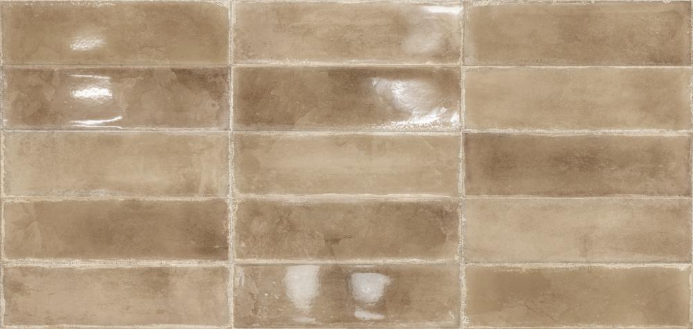 Käsitööefektiga läikiv keraamiline seinaplaat Dune Atlantique Cotto – interjöör