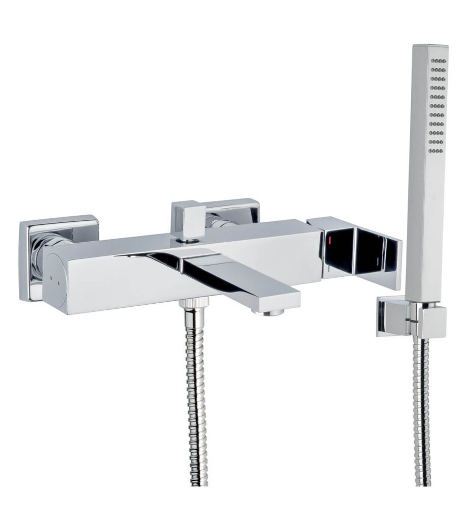 Bath mixer Emmevi Gea 26001, chrome, closed lever, mixer + shower set Bath mixer Emmevi Gea 26001 – 4