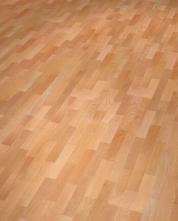 Beech parquet Thede & Witte Euro 3-strip, nature, oiled, 3-strip, 2200 x 204 x 14 mm