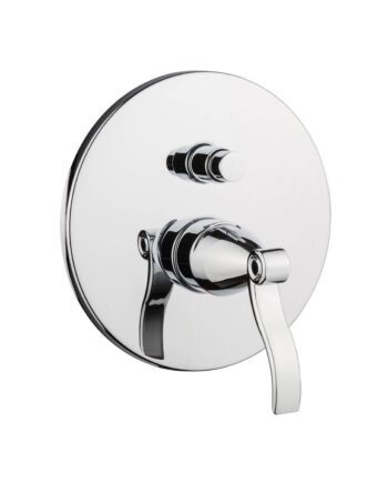 Concealed shower mixer Emmevi Abel 39019, 2 outlets, push-button