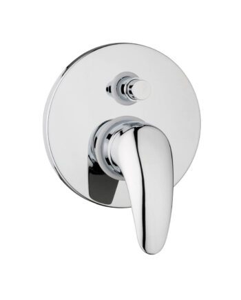 Concealed shower mixer Emmevi Anubis 7019, 2 outlets, push-button