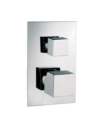 Concealed shower mixer Emmevi Siris 47019CER, 2 outlets, diverter cartridge