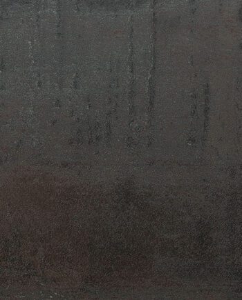 Corten steel-effect porcelain floor tile Tau Corten B, 30x60 cm, 10.5 mm, dark rust brown, rectified