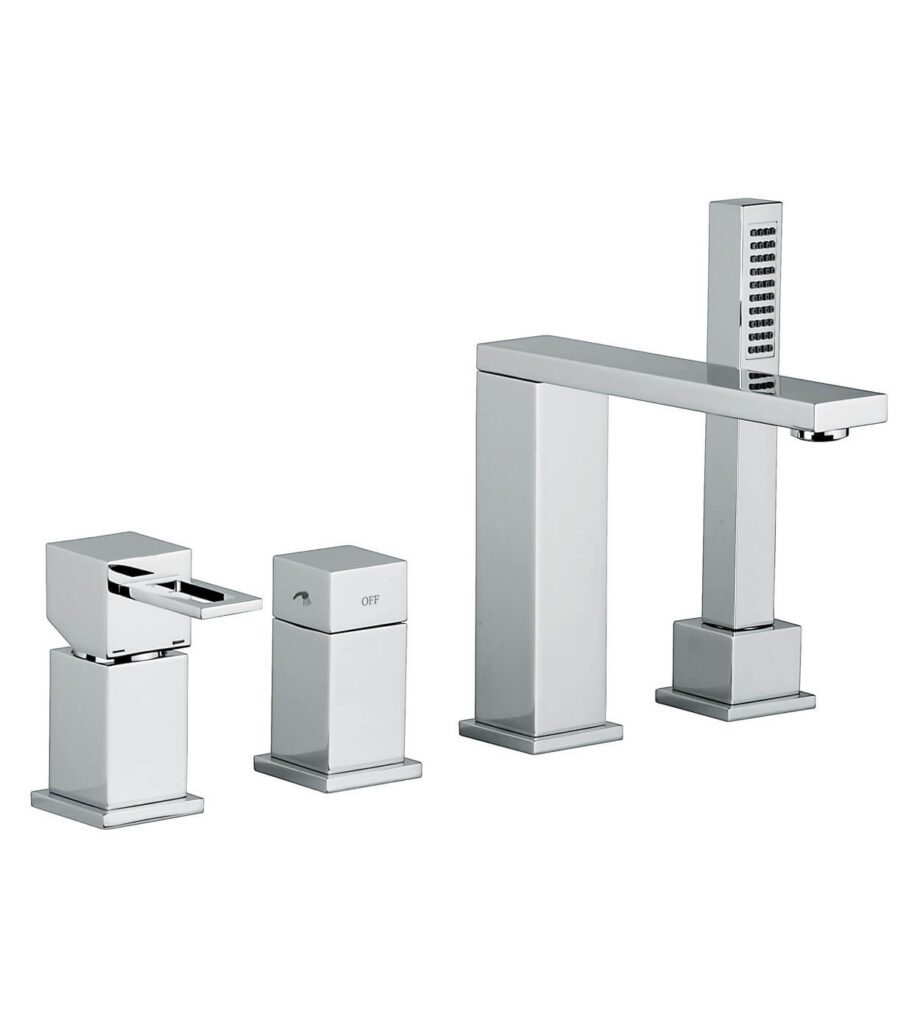 Deck-mounted bath mixer Emmevi Gea 26120, 4 holes – view 3 Deck-mounted bath mixer Emmevi Gea 26120, 4 holes – 3