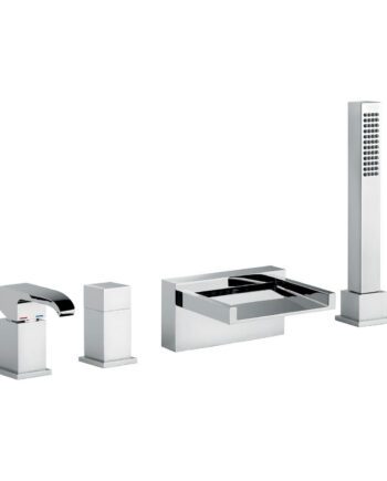Deck-mounted bath mixer Emmevi Niagara 74120, 4 holes