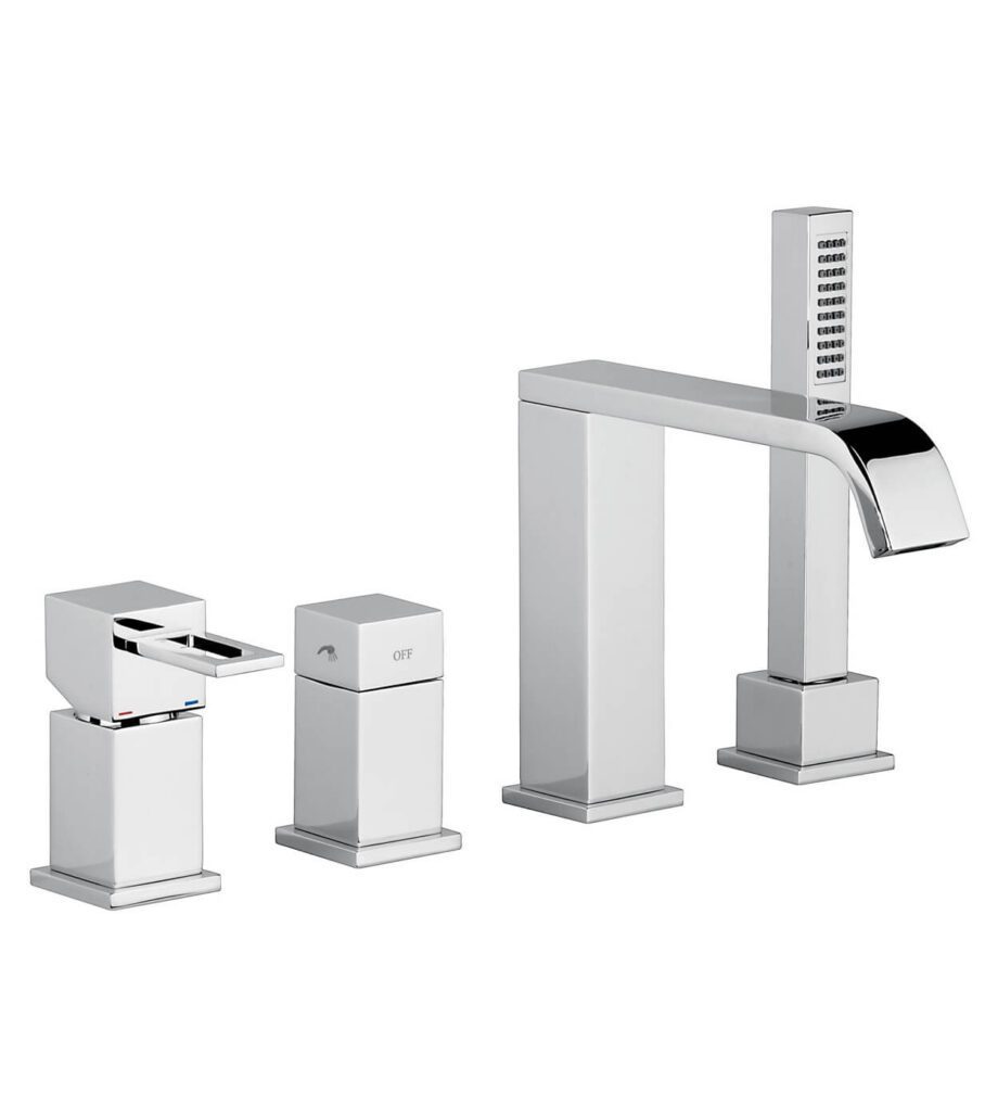 Deck-mounted bath mixer Emmevi Siris 47120, 4 holes – view 3 Deck-mounted bath mixer Emmevi Siris 47120, 4 holes – 3