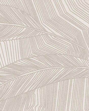 Decorative metal-effect ceramic wall tile Tau Corten Wall Decor Ivory, 30x60 cm, ivory
