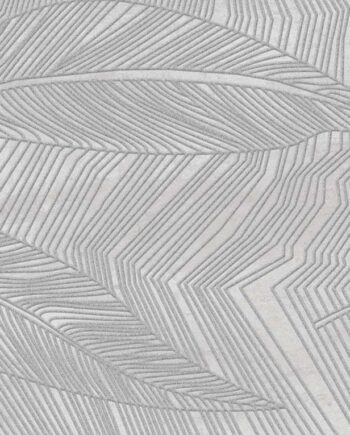 Decorative metal-effect ceramic wall tile Tau Corten Wall Decor Silver, 30x60 cm, silver grey