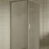 Shower enclosure Hietakari Bläk 755 New York, Sand frame, reeded glass Shower enclosure Hietakari Bläk 755 New York, Sand frame, reeded glass