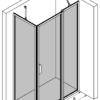 Shower enclosure Hietakari Bläk 756 New York – 3D drawing Shower enclosure Hietakari Bläk 756 New York – 3D drawing