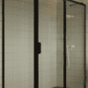 Shower enclosure Hietakari Bläk 756 New York, black frame, bronze tinted glass Shower enclosure Hietakari Bläk 756 New York, black frame, bronze tinted glass