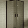 Shower enclosure Hietakari Bläk 757 New York, Cocoa frame, grey tinted glass Shower enclosure Hietakari Bläk 757 New York, Cocoa frame, grey tinted glass