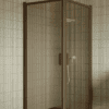 Shower enclosure Hietakari Bläk 757 New York, Mocha frame, bronze tinted glass Shower enclosure Hietakari Bläk 757 New York, Mocha frame, bronze tinted glass