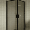 Shower enclosure Hietakari Bläk 757 New York, black frame, grey tinted glass Shower enclosure Hietakari Bläk 757 New York, black frame, grey tinted glass