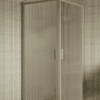 Shower enclosure Hietakari Bläk 757 New York, Sand frame, reeded glass Shower enclosure Hietakari Bläk 757 New York, Sand frame, reeded glass