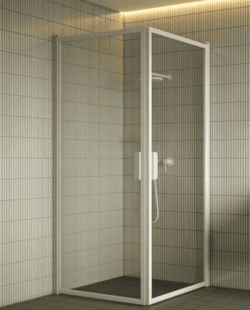 Shower enclosure Hietakari Bläk 757 New York, hinged door + hinged door