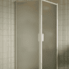 Shower enclosure Hietakari Bläk 757 New York, white frame, satin frosted glass Shower enclosure Hietakari Bläk 757 New York, white frame, satin frosted glass