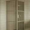 Shower enclosure Hietakari Bläk 760 Tokyo, Sand frame, bronze tinted glass Shower enclosure Hietakari Bläk 760 Tokyo, Sand frame, bronze tinted glass