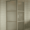 Shower enclosure Hietakari Bläk 760 Tokyo, Sand frame, satin frosted glass Shower enclosure Hietakari Bläk 760 Tokyo, Sand frame, satin frosted glass
