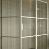 Shower enclosure Hietakari Bläk 761 Tokyo, white frame, grey tinted glass Shower enclosure Hietakari Bläk 761 Tokyo, white frame, grey tinted glass