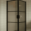 Shower enclosure Hietakari Bläk 762 Tokyo, black frame, bronze tinted glass Shower enclosure Hietakari Bläk 762 Tokyo, black frame, bronze tinted glass