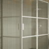 Shower enclosure Hietakari Bläk 763 Tokyo, white frame, clear glass Shower enclosure Hietakari Bläk 763 Tokyo, white frame, clear glass