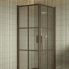 Shower enclosure Hietakari Bläk 767 Paris, Mocha frame, clear glass Shower enclosure Hietakari Bläk 767 Paris, Mocha frame, clear glass