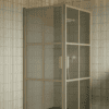 Shower enclosure Hietakari Bläk 767 Paris, Sand frame, grey tinted glass Shower enclosure Hietakari Bläk 767 Paris, Sand frame, grey tinted glass