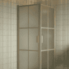 Shower enclosure Hietakari Bläk 767 Paris, Sand frame, satin frosted glass Shower enclosure Hietakari Bläk 767 Paris, Sand frame, satin frosted glass