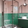 Shower enclosure Hietakari Bläk 887 New York, Mocha frame, grey tinted glass Shower enclosure Hietakari Bläk 887 New York, Mocha frame, grey tinted glass
