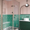 Shower enclosure Hietakari Bläk 899 New York, Sand frame, bronze tinted glass Shower enclosure Hietakari Bläk 899 New York, Sand frame, bronze tinted glass