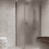 Shower enclosure Hietakari Forma 368, aluminium frame, satin frosted glass Shower enclosure Hietakari Forma 368, aluminium frame, satin frosted glass