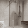 Shower enclosure Hietakari Forma 368, aluminium frame, super bright glass Shower enclosure Hietakari Forma 368, aluminium frame, super bright glass