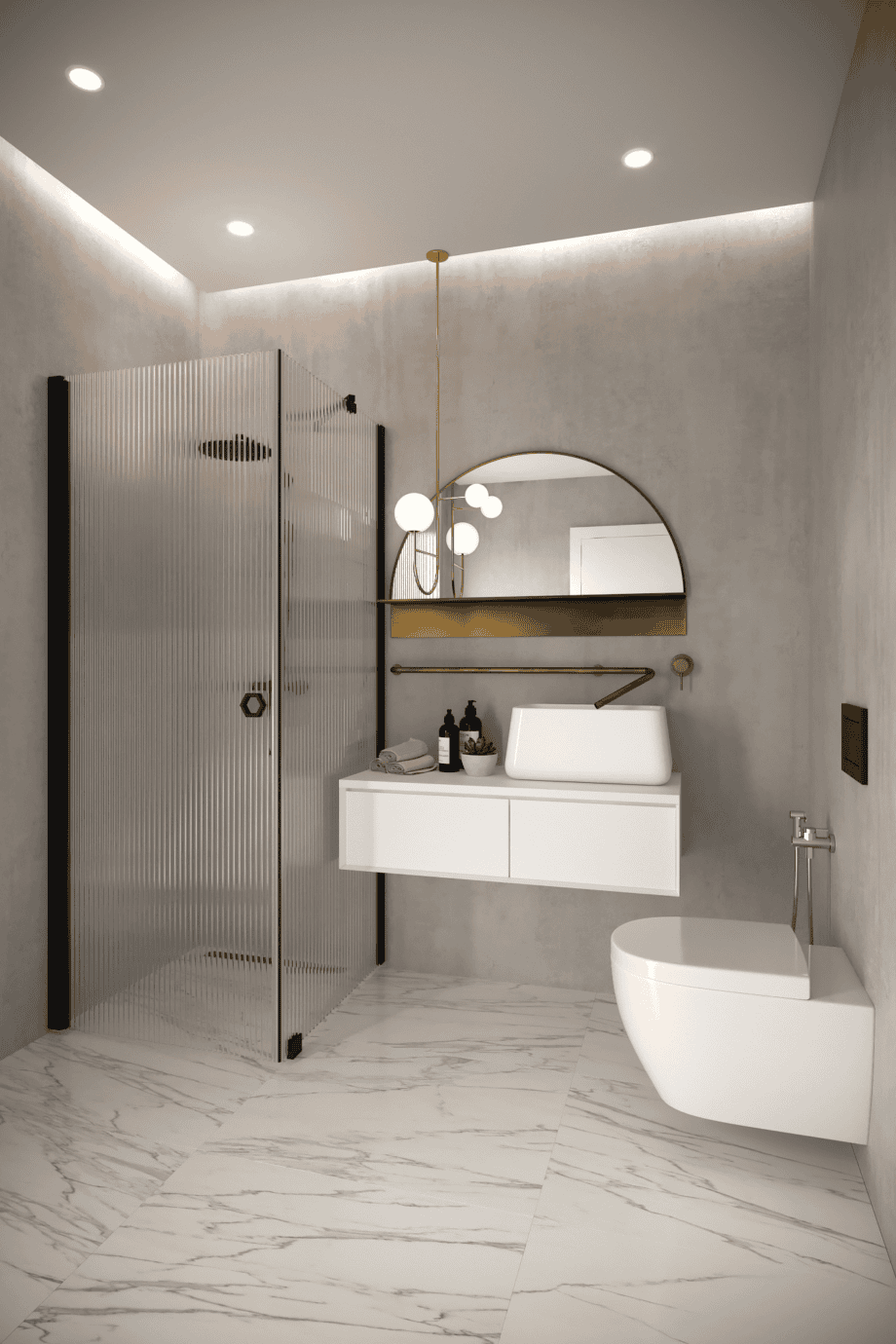 Shower enclosure Hietakari Forma 368, black frame, reeded glass Shower enclosure Hietakari Forma 368, black frame, reeded glass