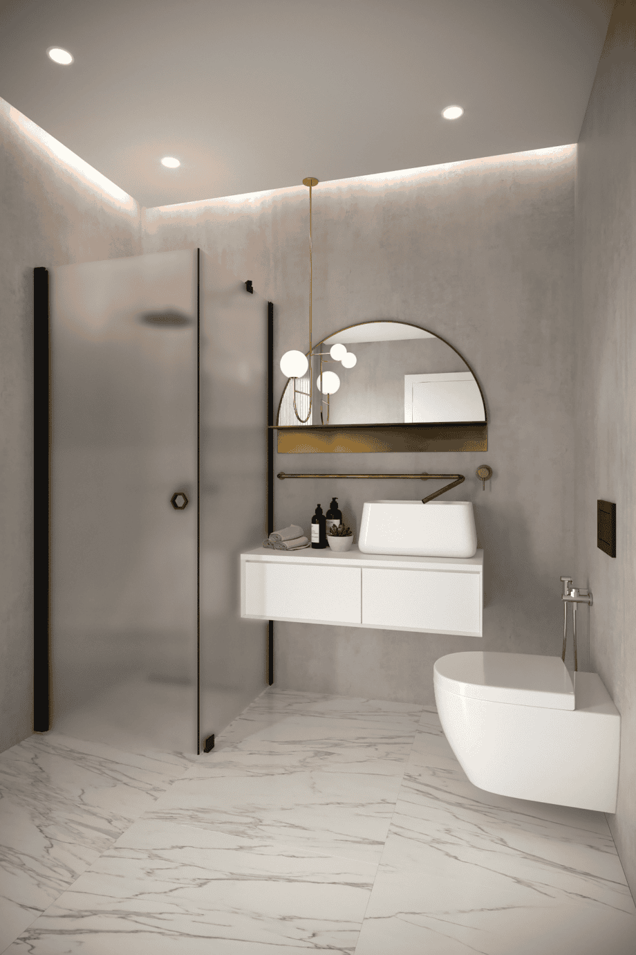 Shower enclosure Hietakari Forma 368, black frame, super bright satin glass Shower enclosure Hietakari Forma 368, black frame, super bright satin glass