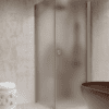 Shower enclosure Hietakari Forma 368, Sand frame, satin frosted glass Shower enclosure Hietakari Forma 368, Sand frame, satin frosted glass